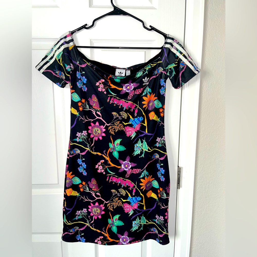 Adidas Fun Multicolor Mini Summer Dress, size m